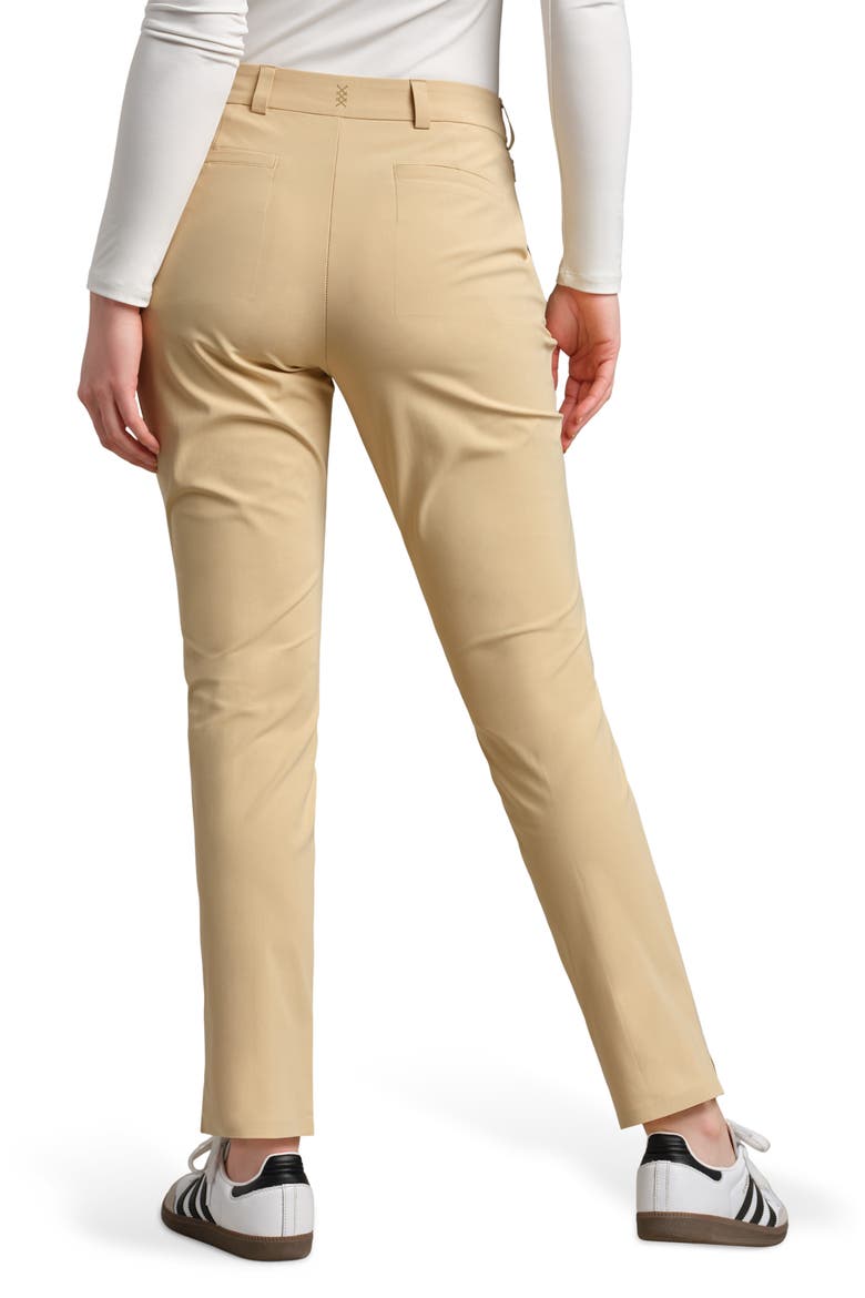 Birdie Slim Ankle Trousers, Alternate, color, PEBBLE TAN