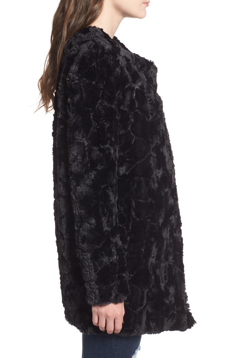 BB Dakota by Steve Madden BB Dakota Tucker Wubby Faux Fur Coat, Alternate, color, 