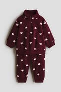 H&M 2-piece Printed Fleece Set