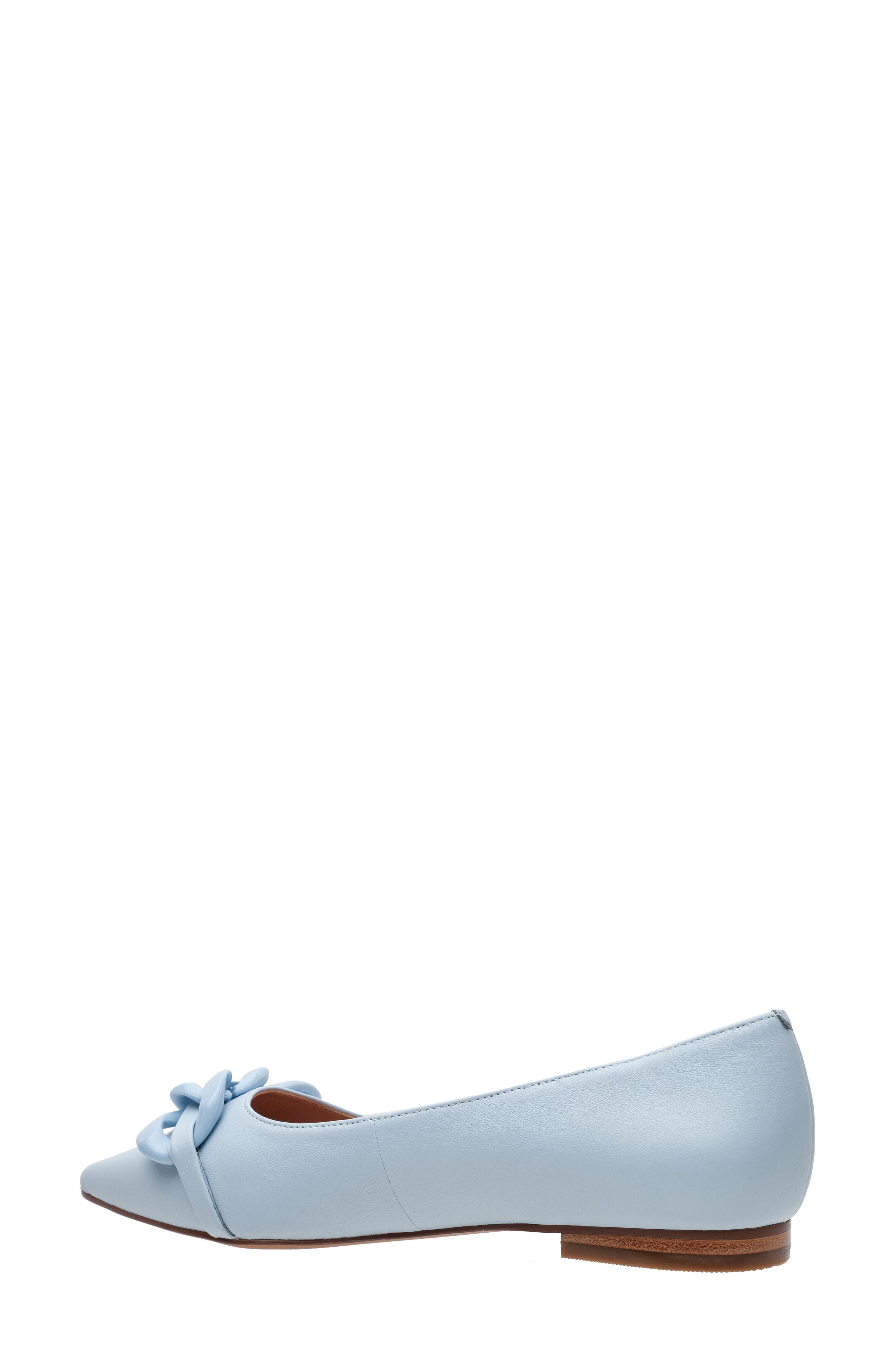 Nora Pointed Toe Flat, Alternate, color, SKY BLUE