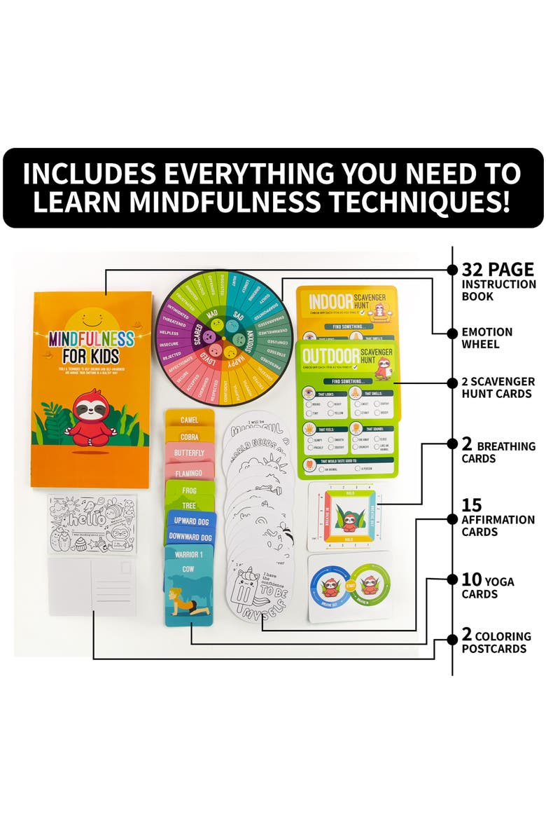 Kits For Kids Kids Mindfulness Tools and Techniques for a Balanced Life, Alternate, color, 