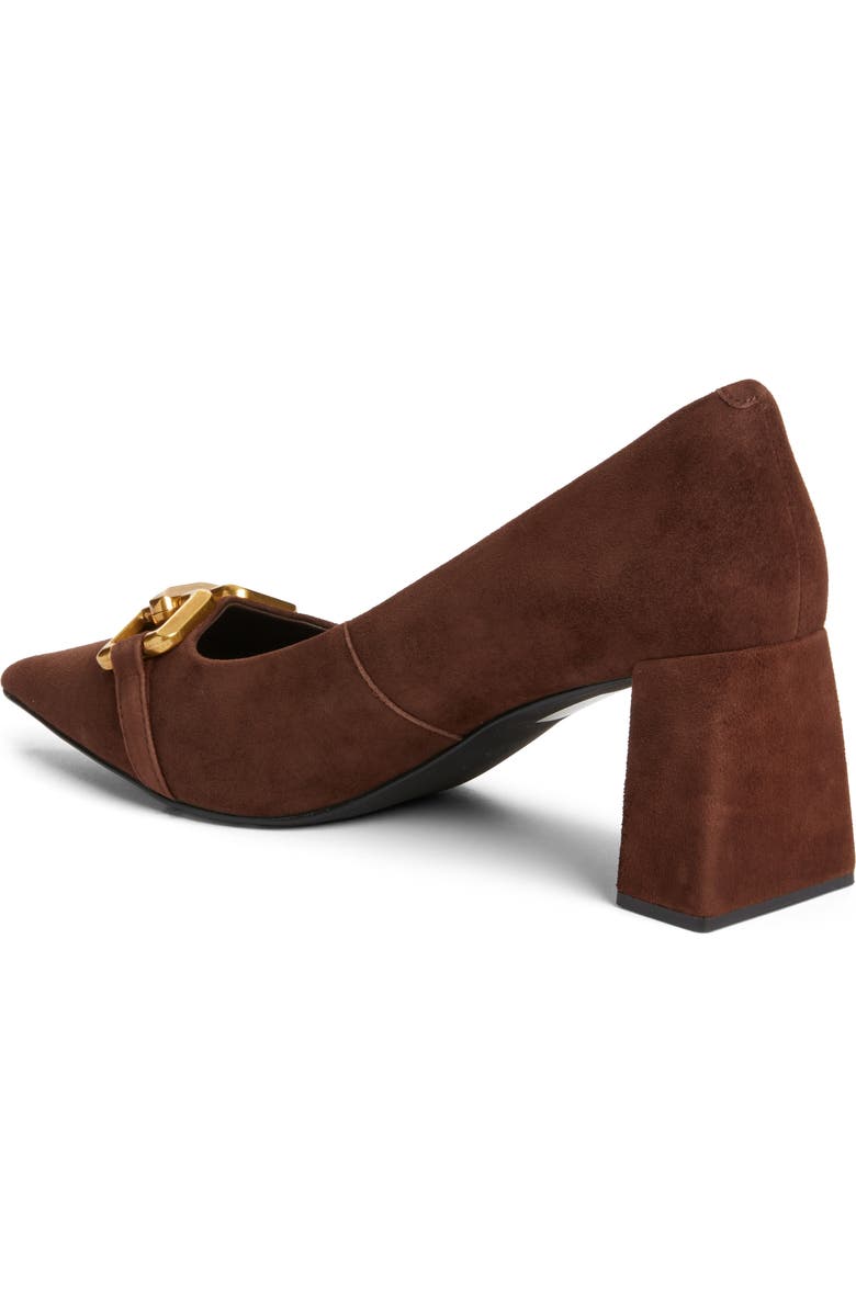Jeffrey Campbell Lasting 2 Pump, Alternate, color, Brown Suede Bronze