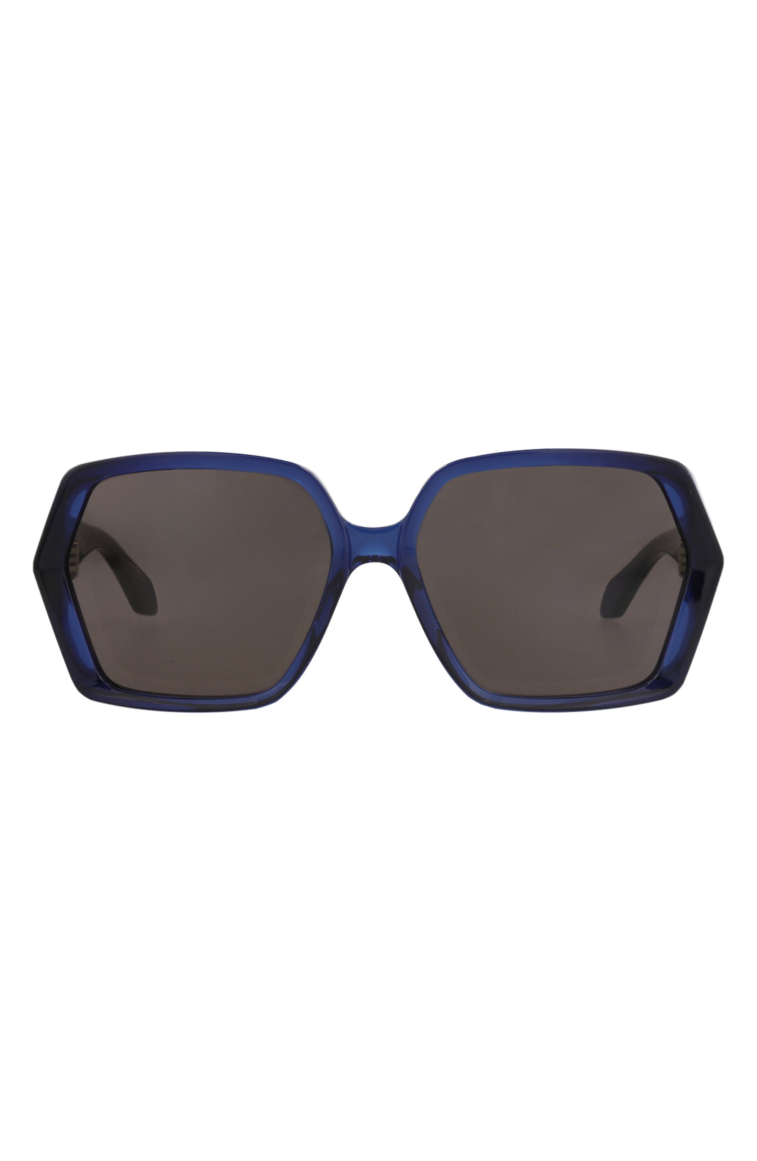 60mm Polarized Square Sunglasses