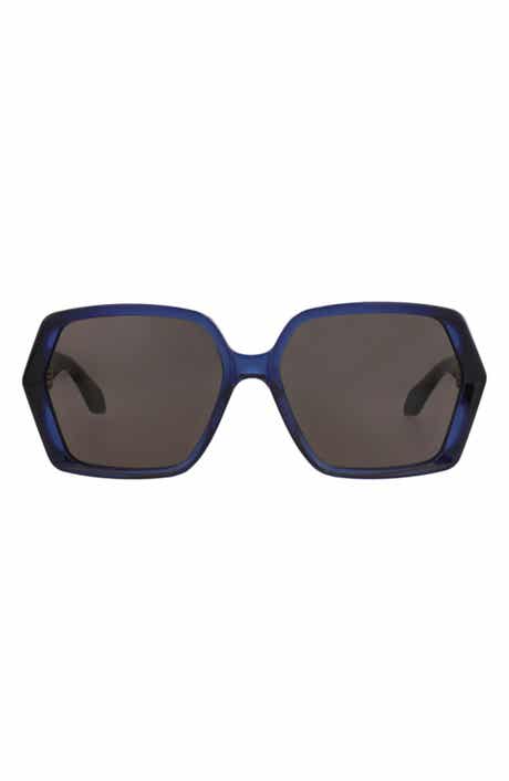 60mm Polarized Square Sunglasses