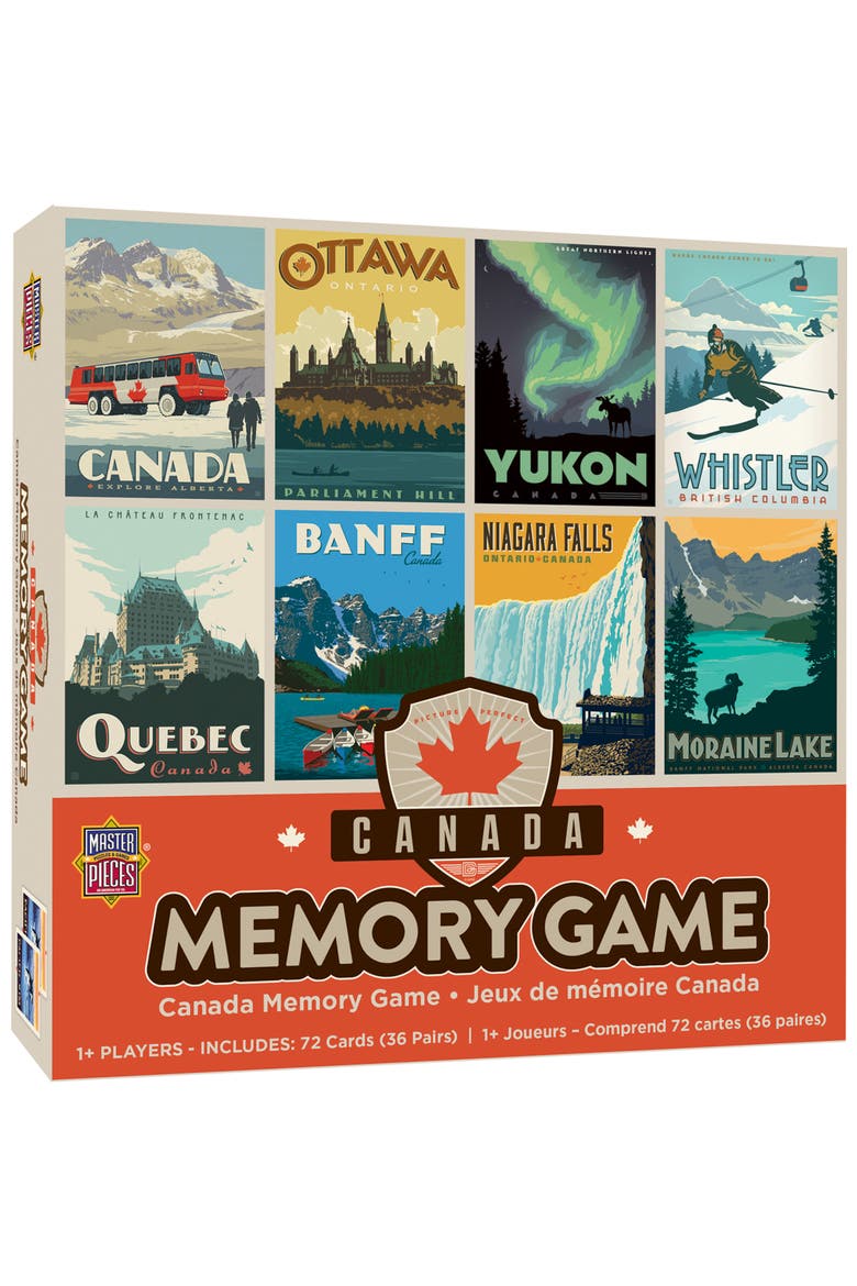 Canada Memory Game, Main, color, Multicolor