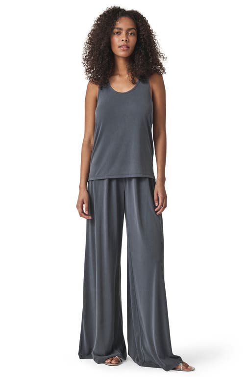 Splendid Giada Jersey Tank In Gray