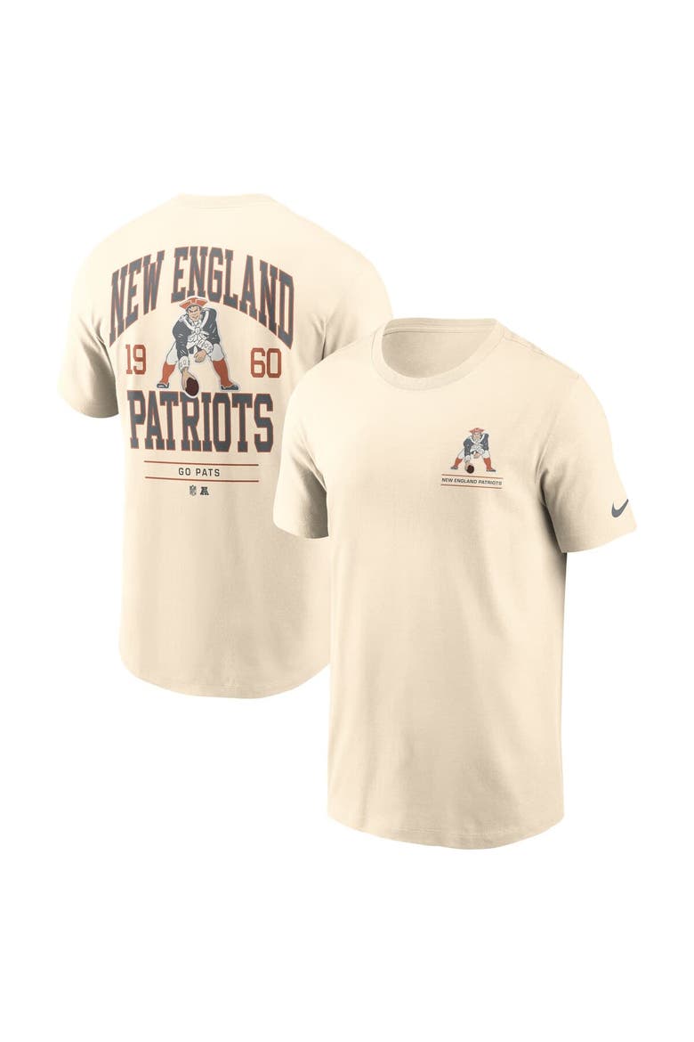 Men's Nike Natural New England Patriots Freestyle Essential T-Shirt, Main, color, Natural