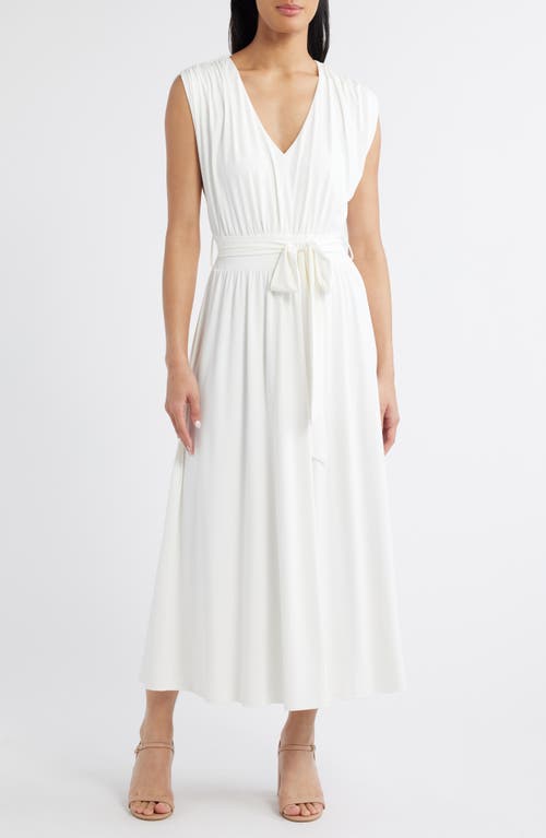 Du Paradis Cartagena Midi Dress In White