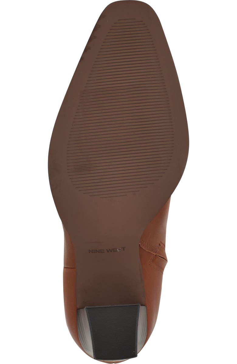 Nine West Zazz Knee High Boot, Alternate, color, Cognac