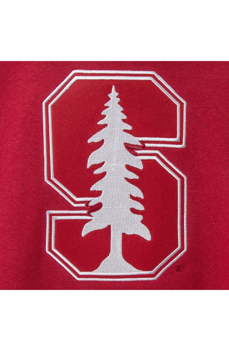 STADIUM ATHLETIC Women's Cardinal Stanford Cardinal Team Big Logo Pullover Hoodie, Alternate, color, Cardinal
