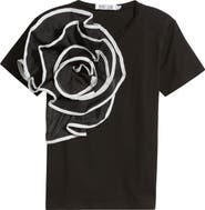 NIKKI LUND Florence 3D Flower T-Shirt