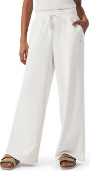 Splendid Rory Eyelet Embroidered Sweatpants