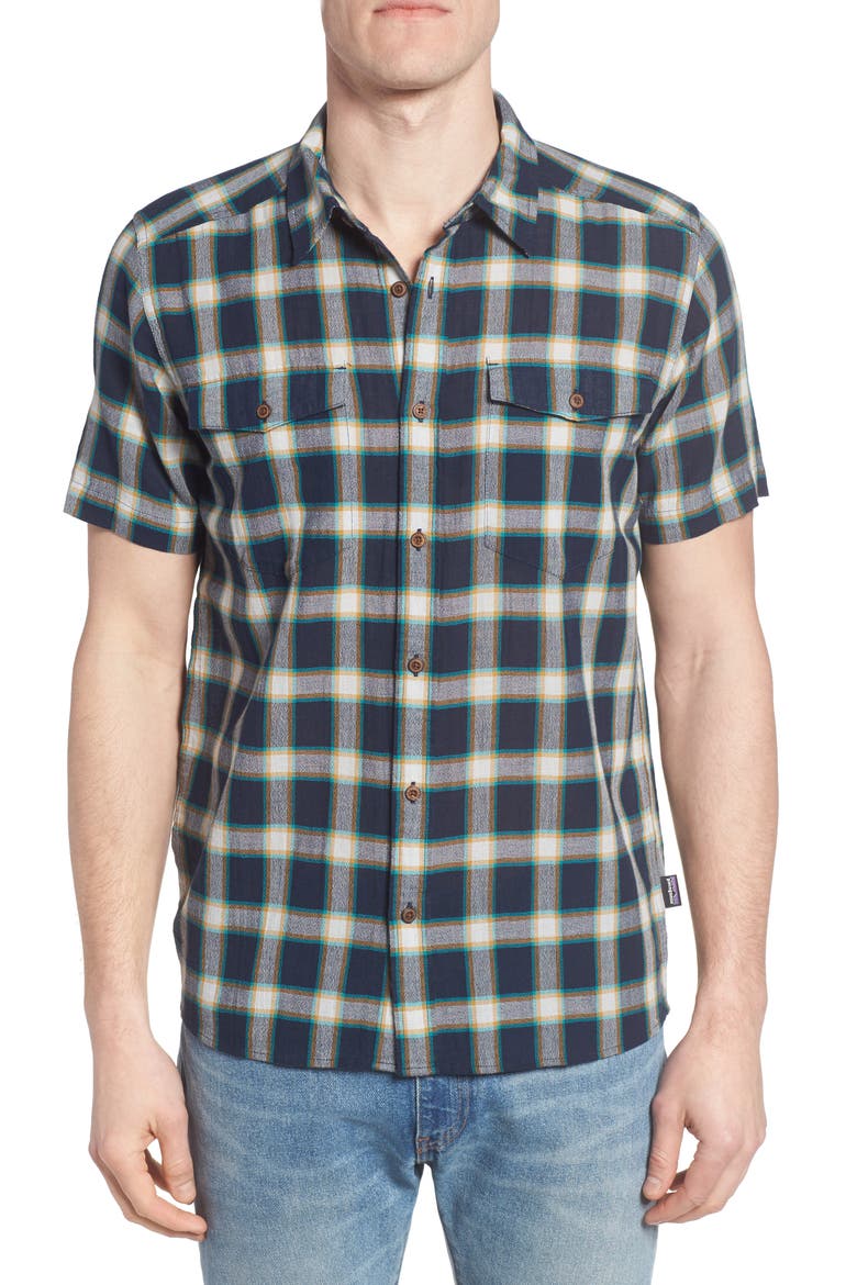 Steersman Regular Fit Shirt, Main, color, NAVY BLUE