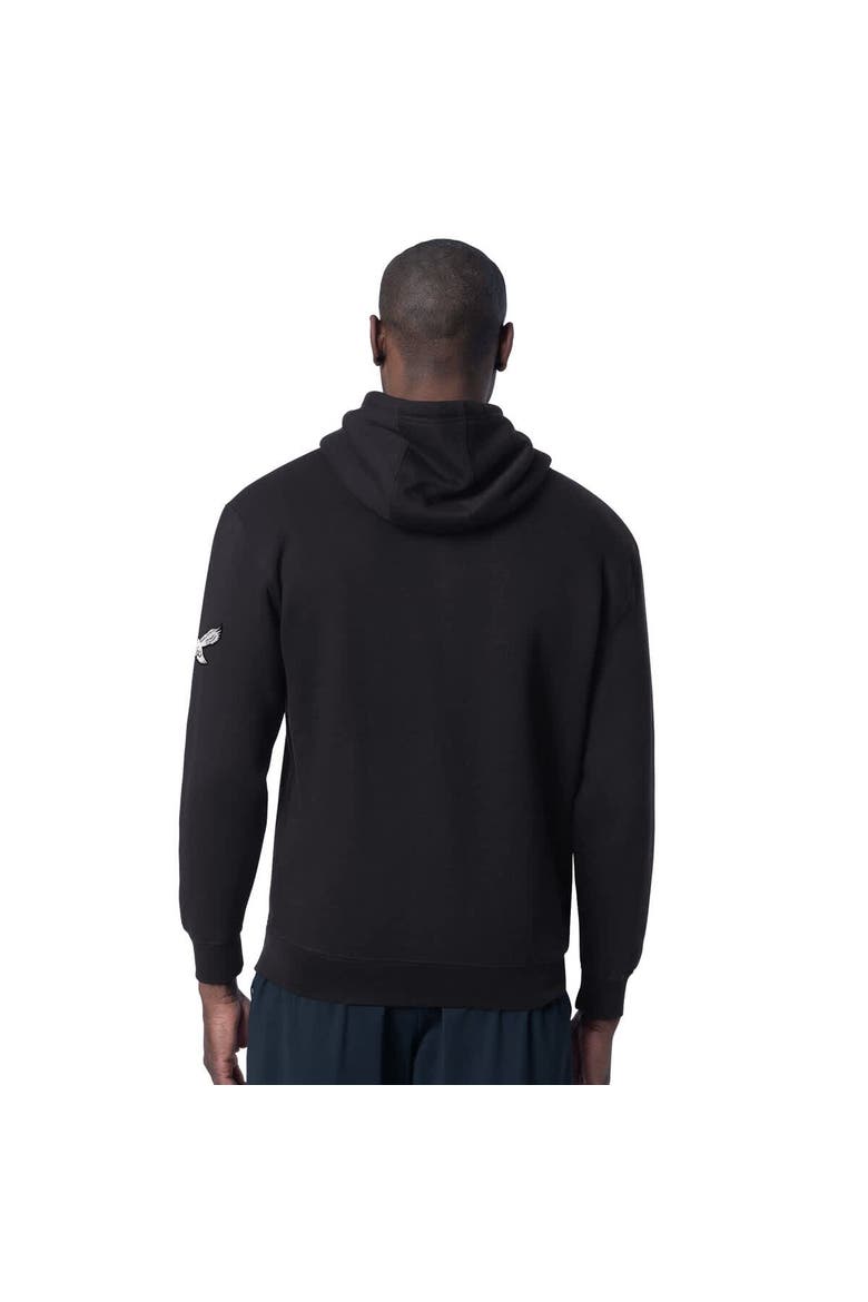 Men's Starter Black Philadelphia Eagles Thursday Night Gridiron Hoodie with Vintage Logo, Alternate, color, Black