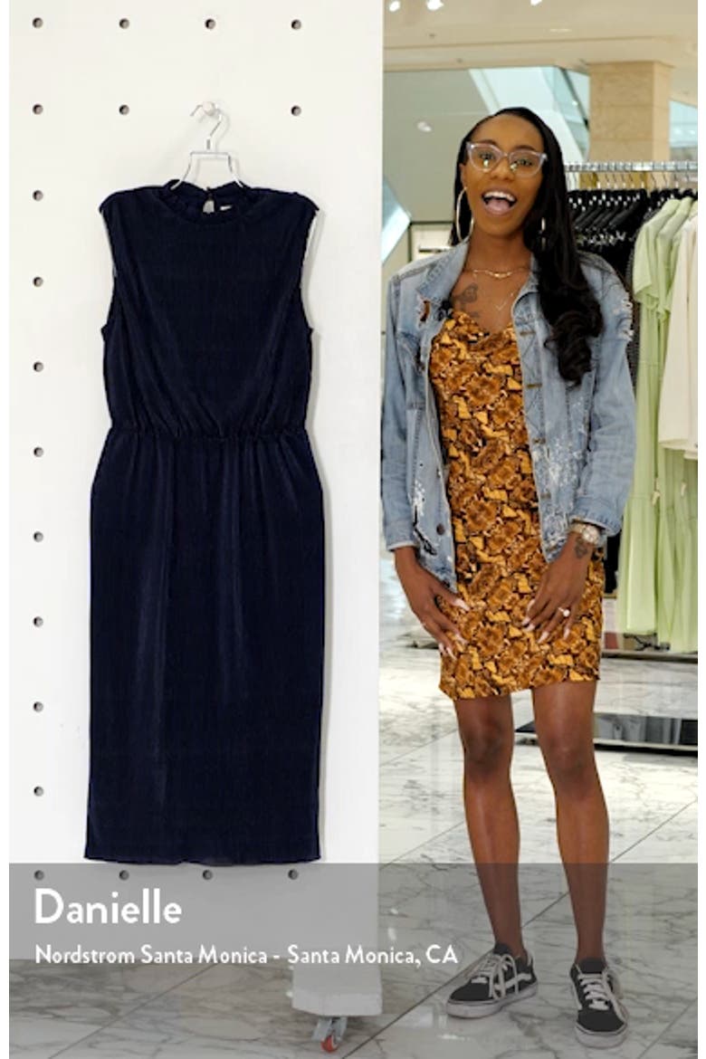 Sleeveless Midi Dress video
