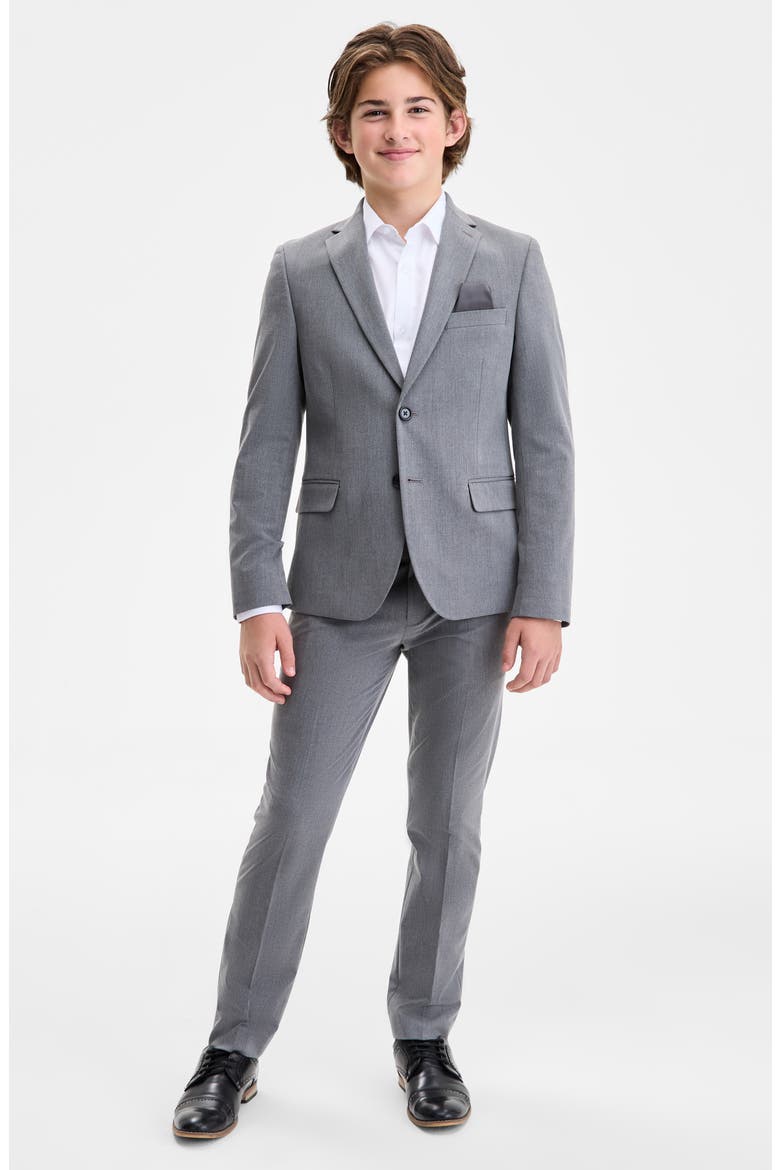 Kids' Two-Piece Suit, Main, color, GREY