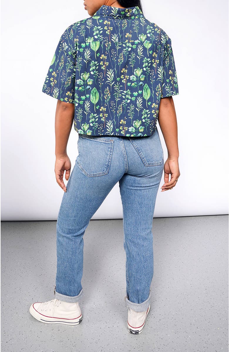 WILDFANG The Essential Cropped Button Up, Alternate, color, 