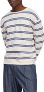 NN07 Sailor Crew Striped Organic Cotton Sweater