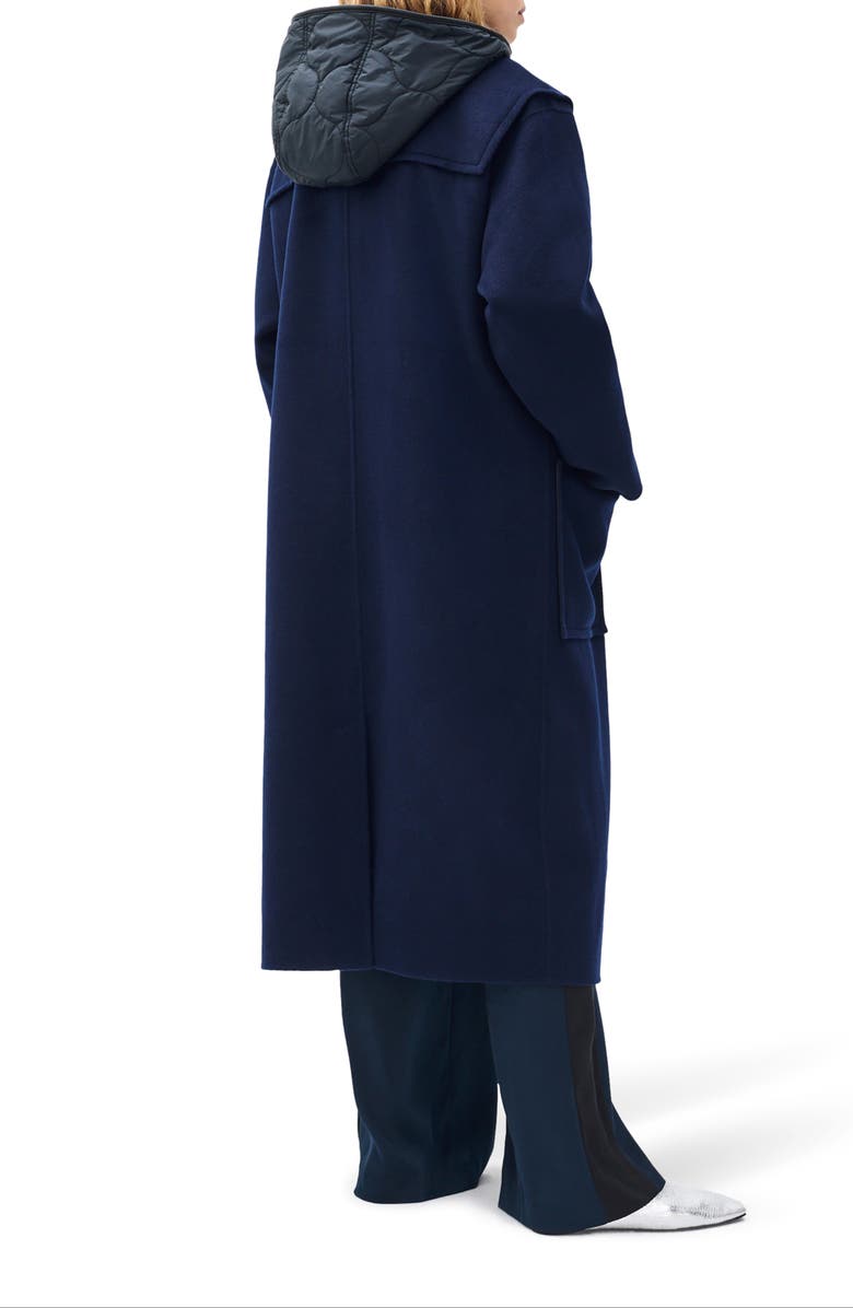 rag & bone Phoebe 2-in-1 Coat, Alternate, color, Sail