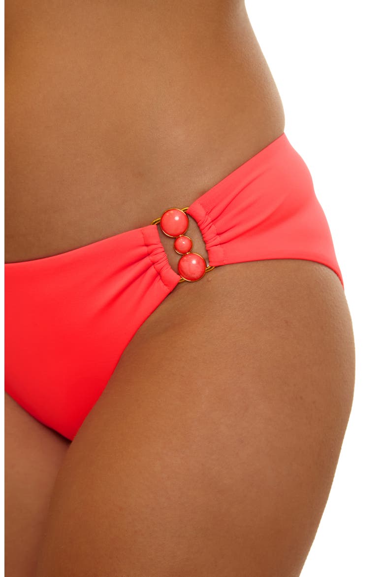 Marble Canyon Ring Hipster Bikini Bottoms, Alternate, color, CALIENTE