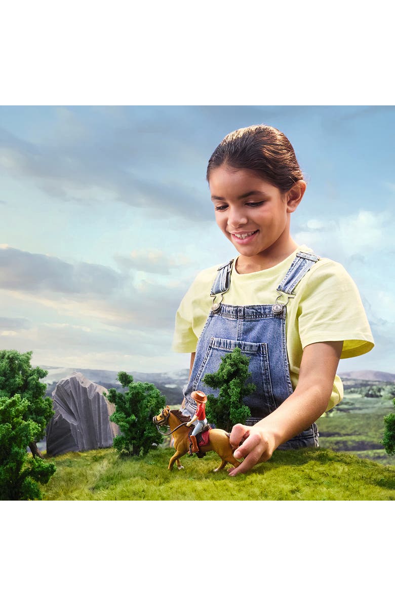 Schleich Horse Club Hannah & Cayenne 6pc Playset,, Alternate, color, Multicolored