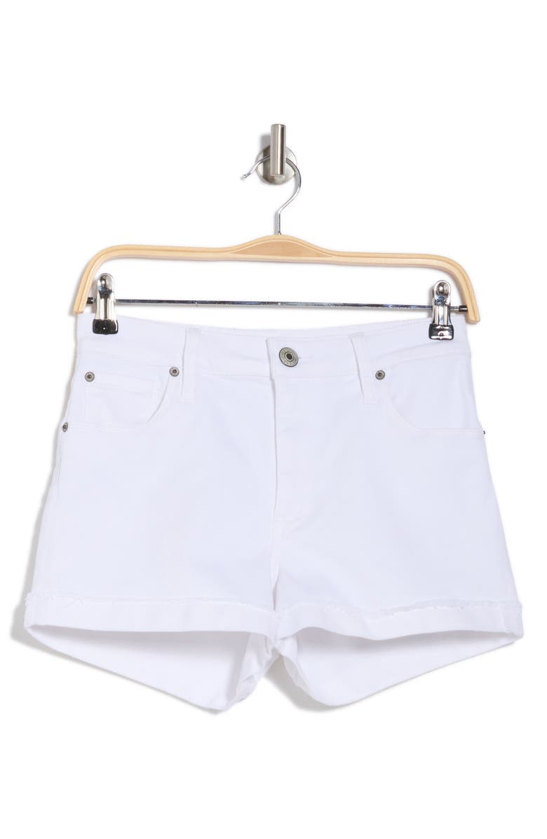 STS Blue Boyfriend Denim Shorts, Alternate, color, Optic White