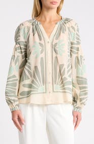 DR2 by Daniel Rainn Long Sleeve Cotton Top