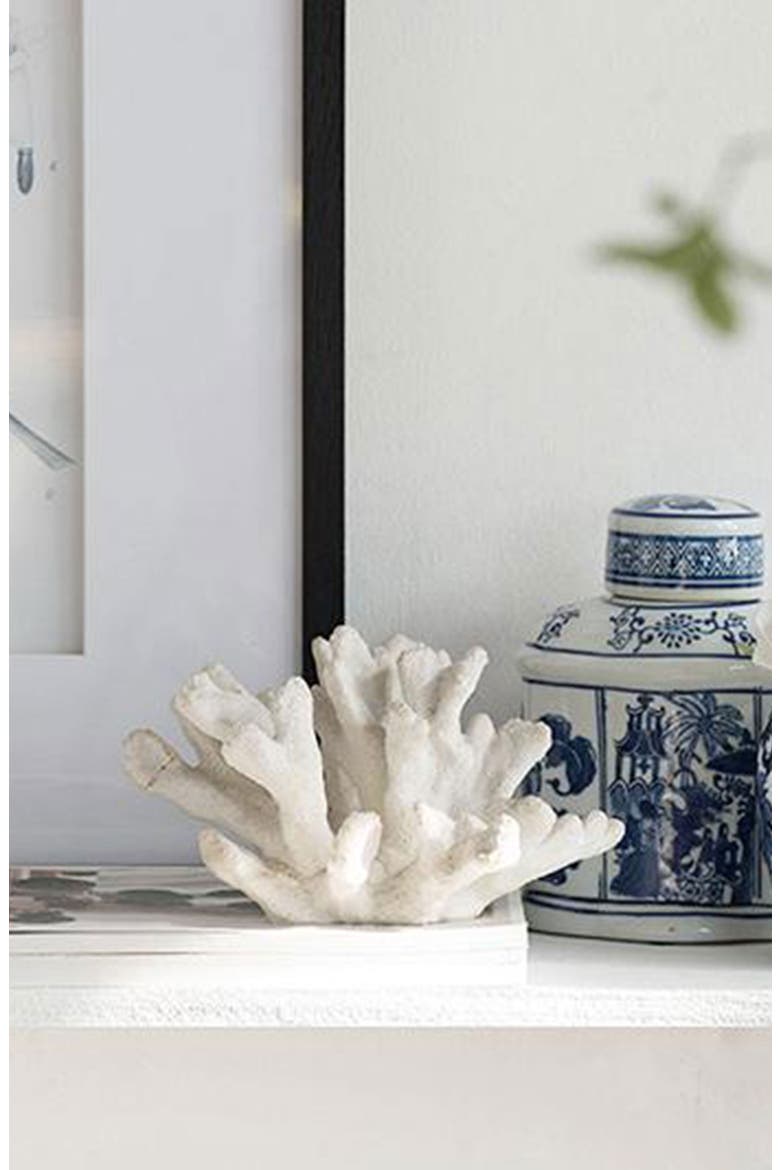 Faux Elkhorn Coral, Alternate, color, WHITE