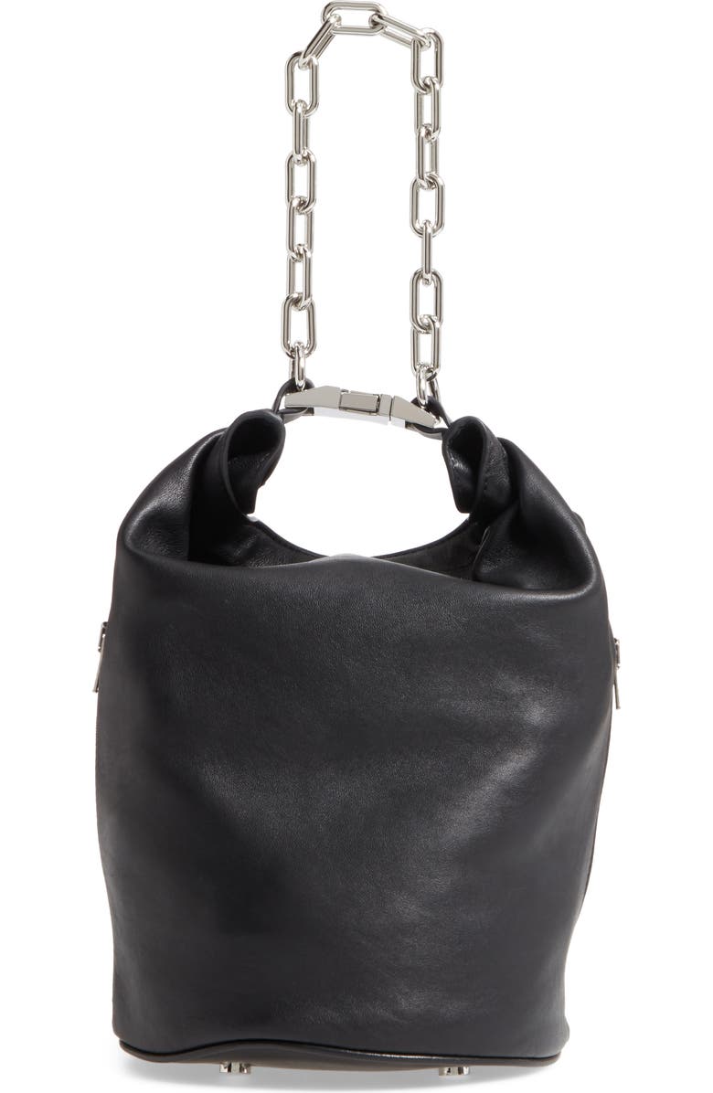 Alexander Wang Attica Leather Bucket Bag, Alternate, color,