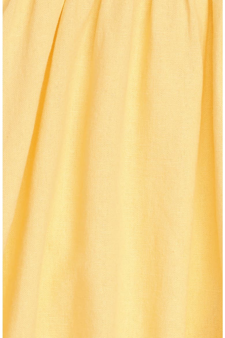 Kids' Smocked Linen Blend Sundress, Alternate, color, YELLOW SUNDRESS