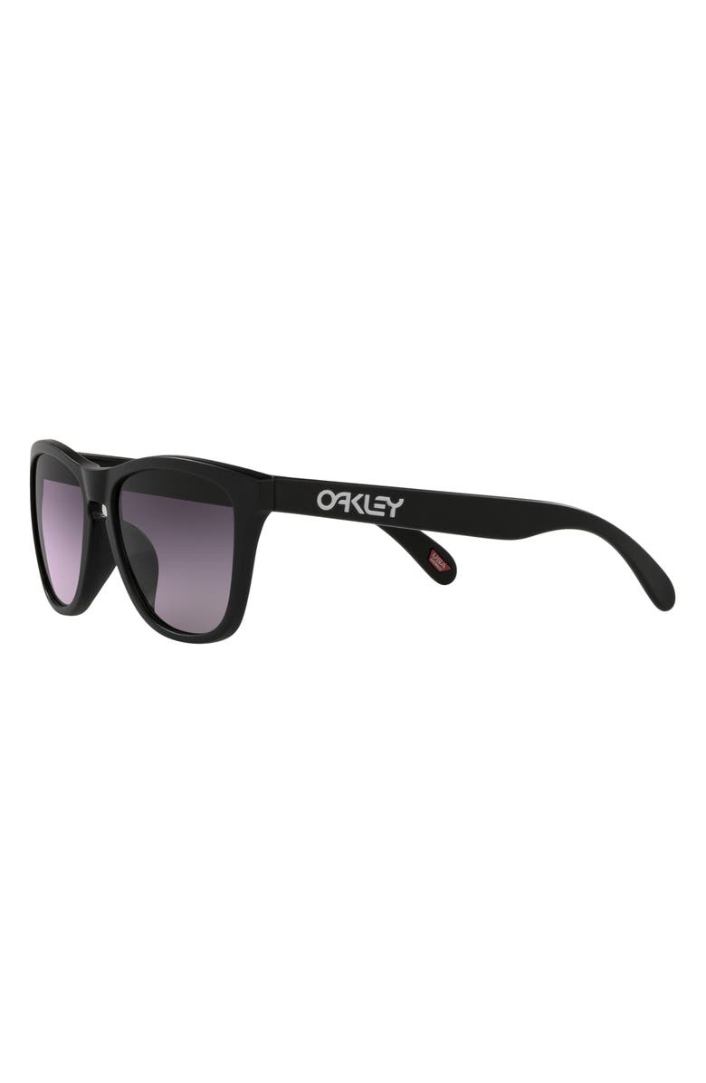 Oakley Frogskins 54mm Gradient Rectangular Sunglasses, Alternate, color, Matte Black