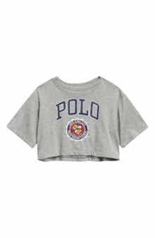 Kids' Logo Graphic Crop T-Shirt