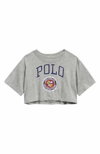 Kids' Logo Graphic Crop T-Shirt