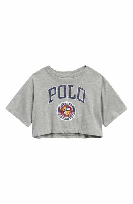Kids' Logo Graphic Crop T-Shirt