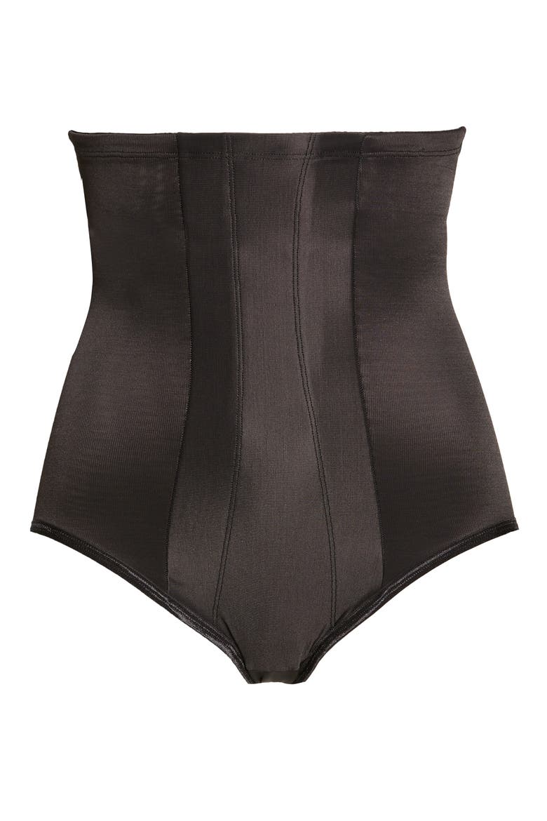 High Waist Shaper Briefs, Alternate, color, BLACK