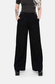 Disturbia Nightingale Buckle Wide Leg Trousers