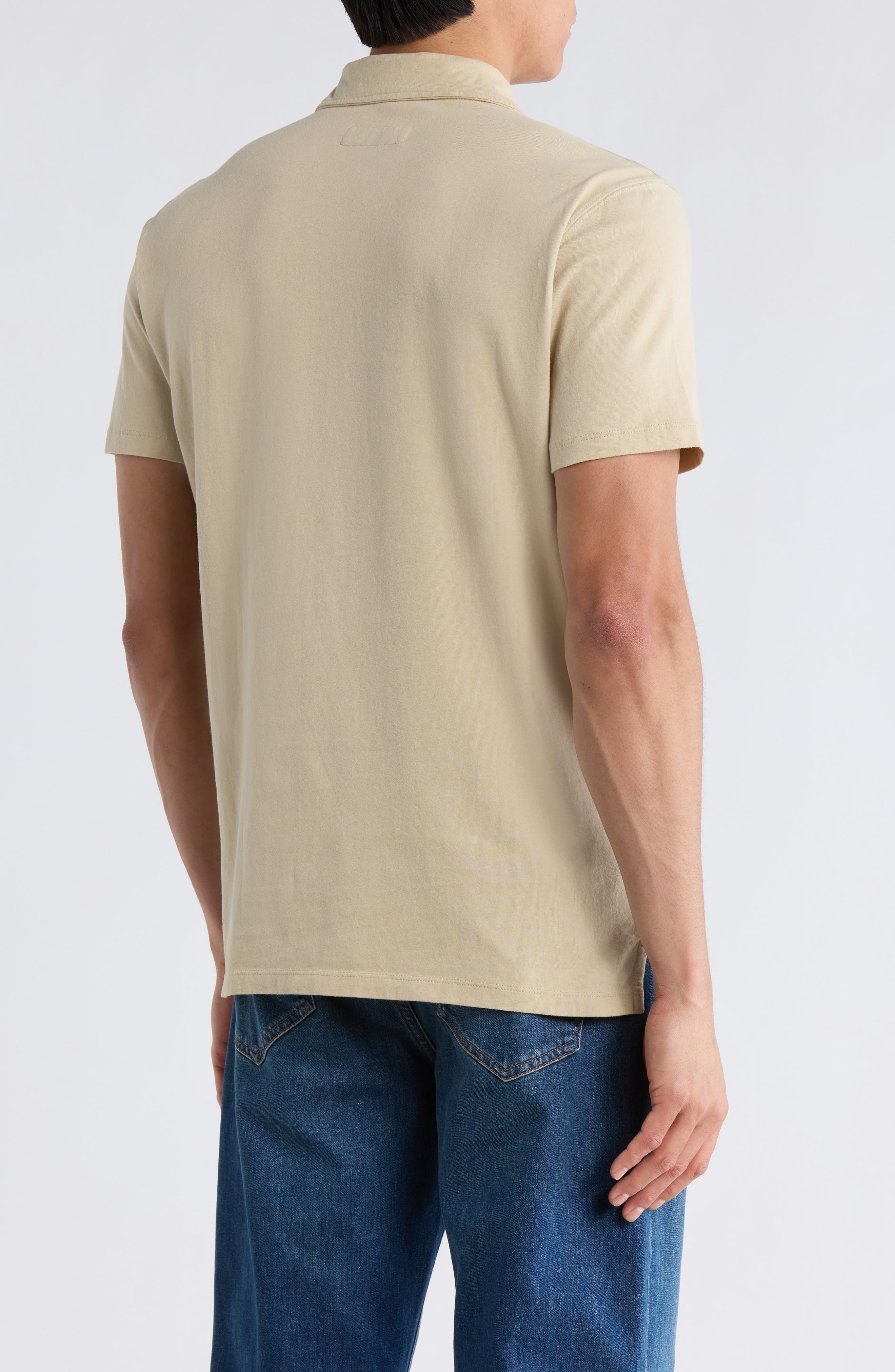 Heathered Cotton Polo - image 2