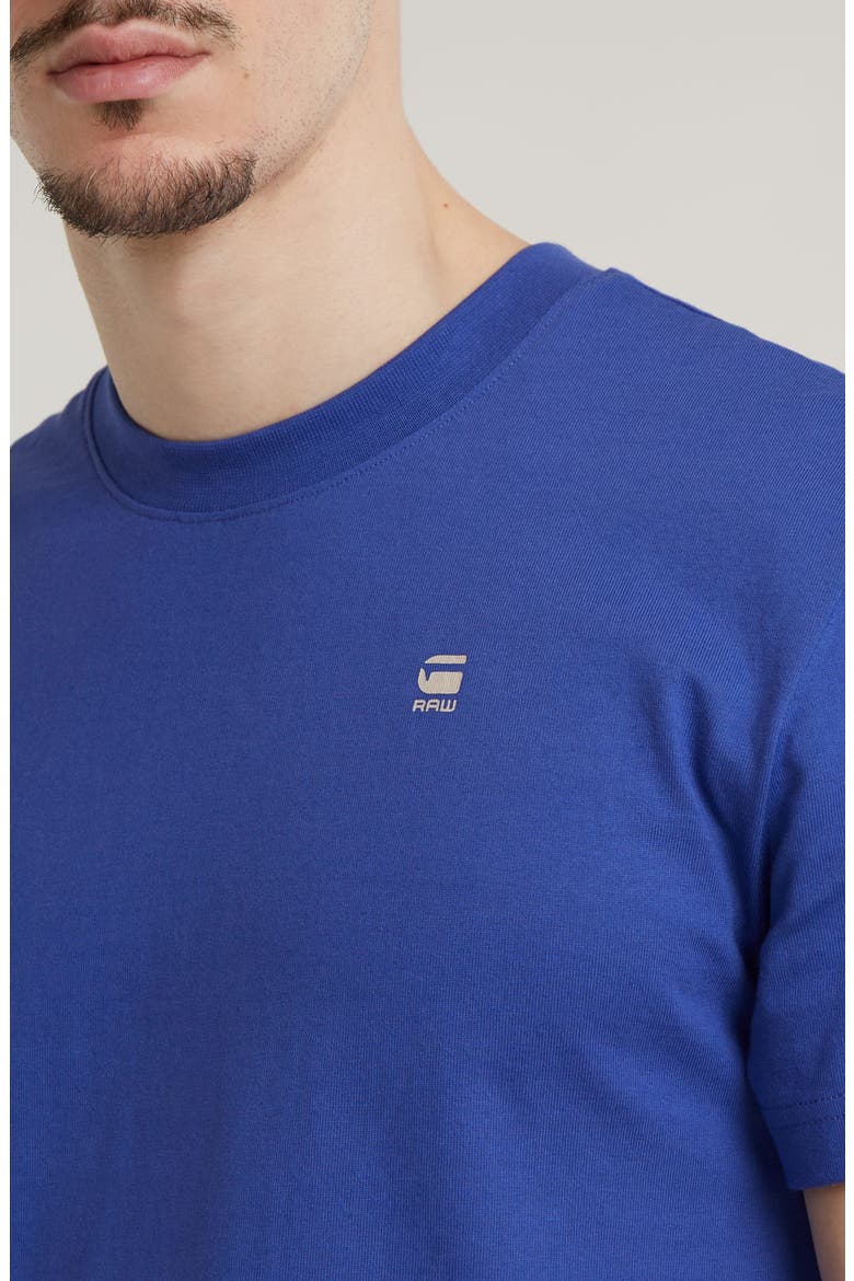 Painted Back Organic Cotton Graphic T-Shirt, Alternate, color, RADAR BLUE