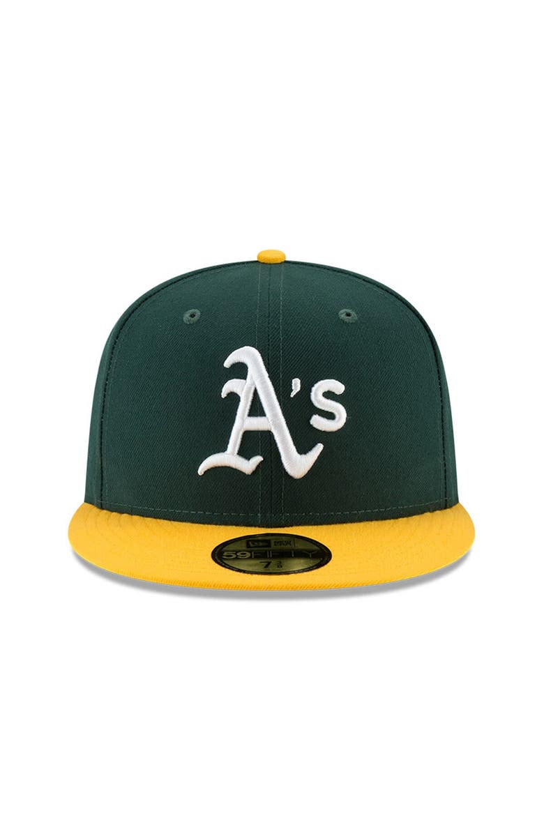 New Era Men's New Era Green Oakland Athletics 2024 Jackie Robinson Day 59FIFTY Fitted Hat, Alternate, color, 