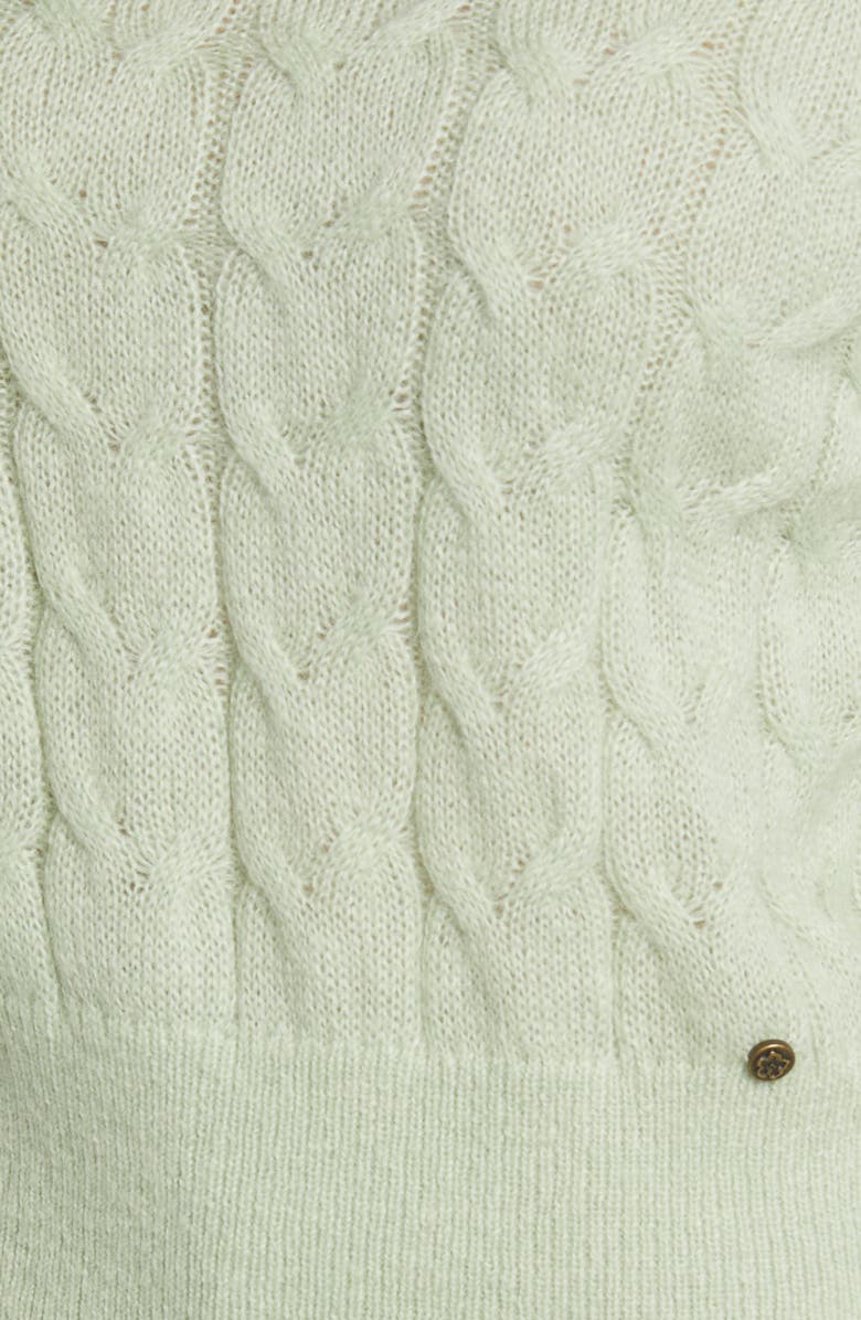 Ted Baker London Veolaa Cable Knit Sweater, Alternate, color, 