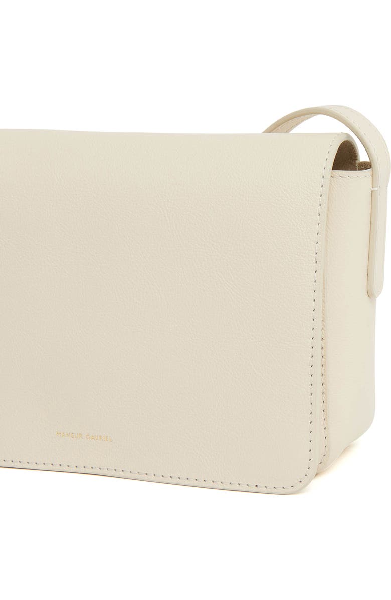 Mansur Gavriel Clio Leather Shoulder Bag, Alternate, color, Jasmine