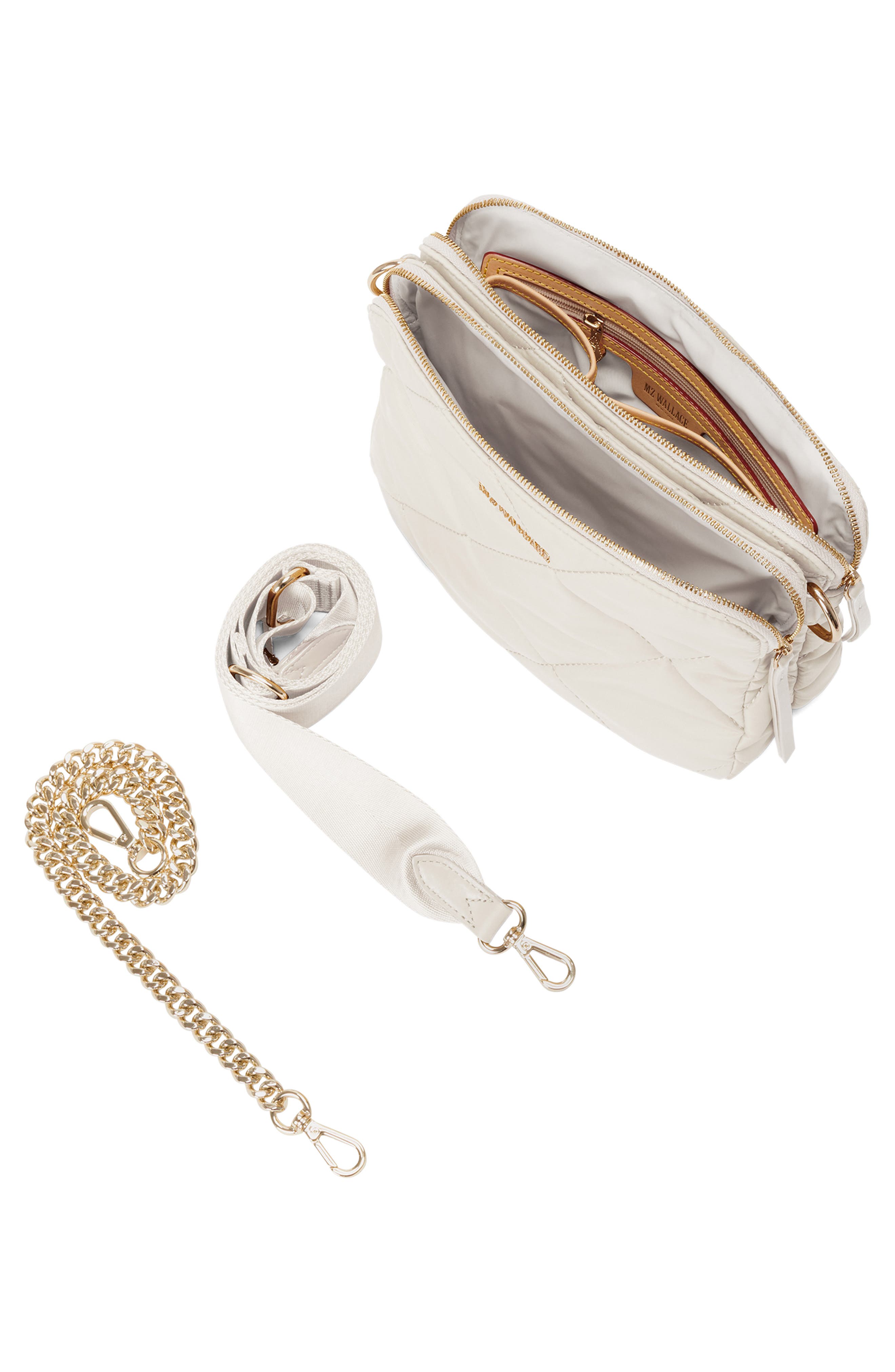 MZ Wallace Madison Quilted Nylon Crossbody Bag, Alternate, color, 