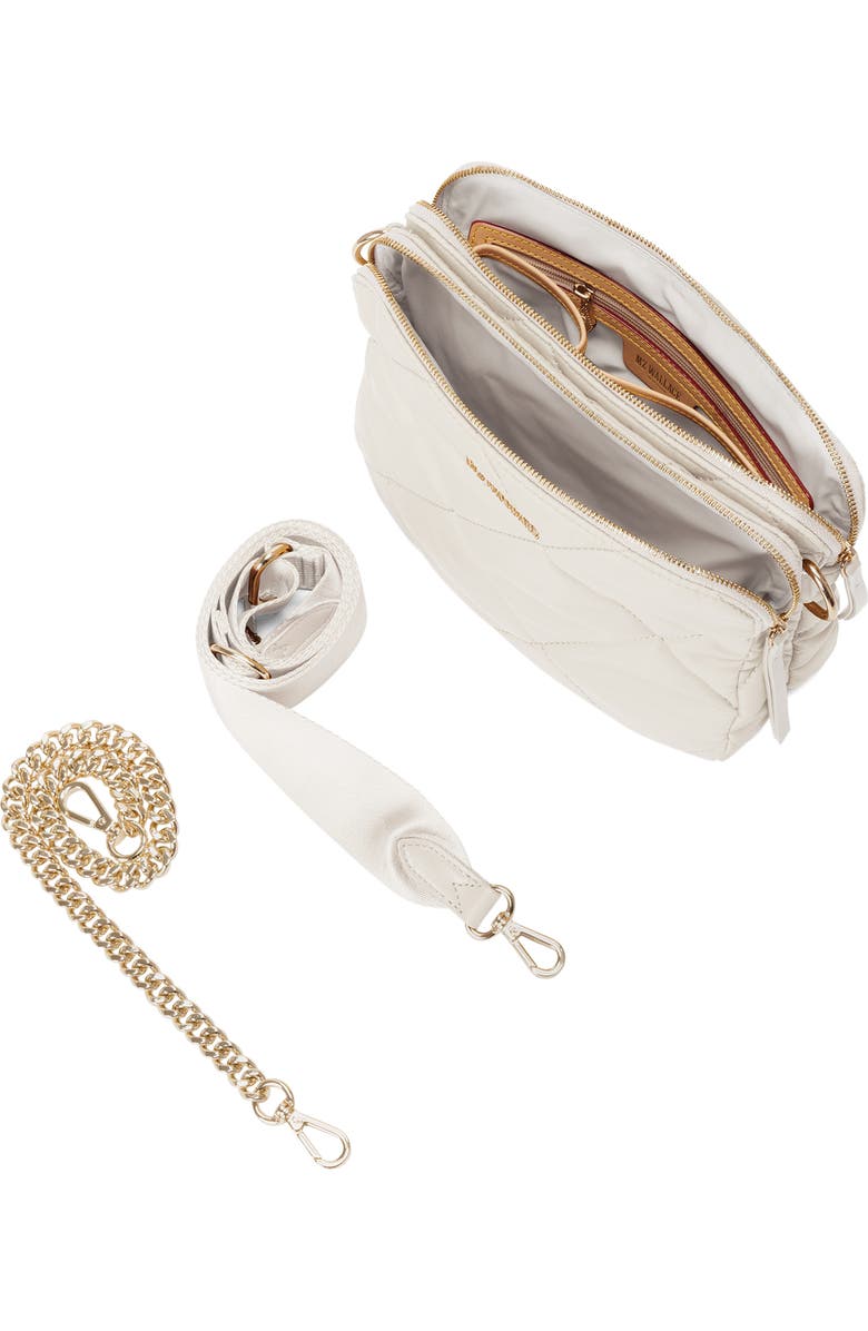MZ Wallace Madison Quilted Nylon Crossbody Bag, Alternate, color,