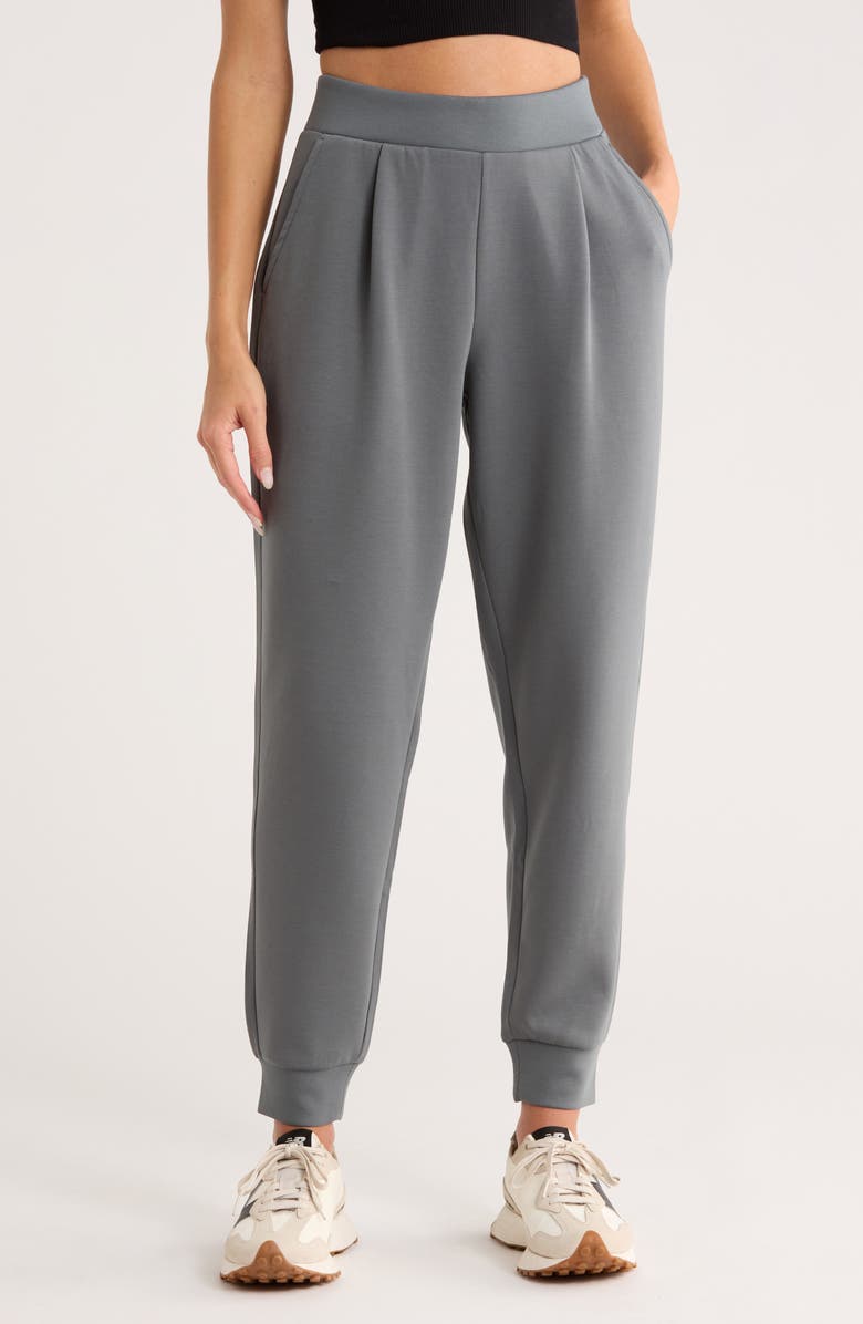 LAYER 8 Scuba Knit Joggers, Main, color, 