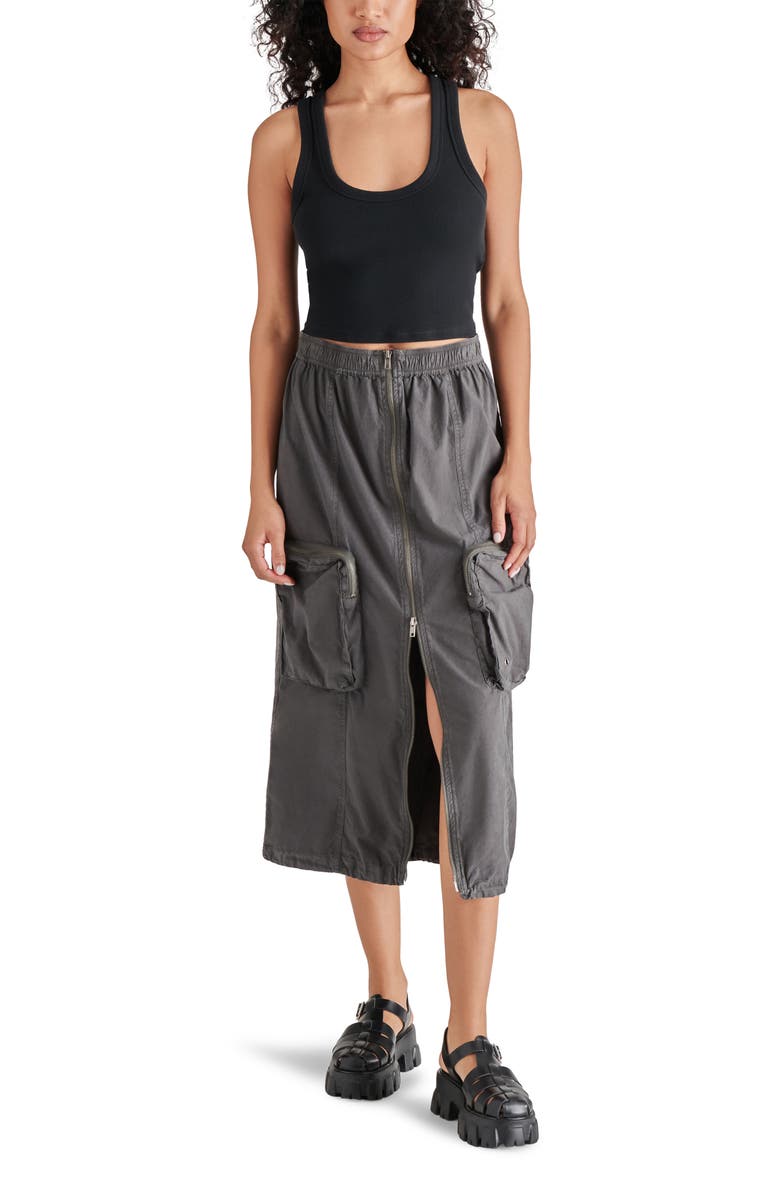 Steve Madden Vanessa Cotton Cargo Skirt, Alternate, color, 