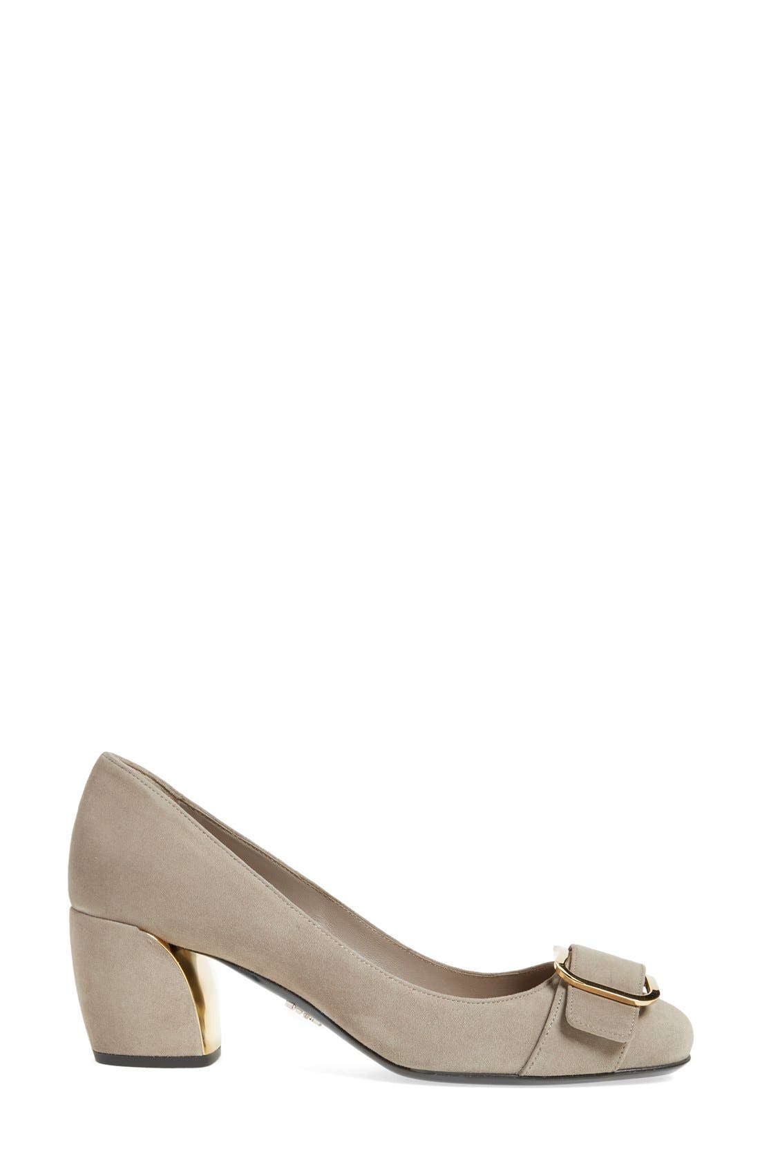 Prada Block Heel Pump, Alternate, color, 