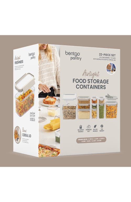 BENTGO BENTGO 10-PIECE FOOD STORAGE PANTRY CONTAINERS