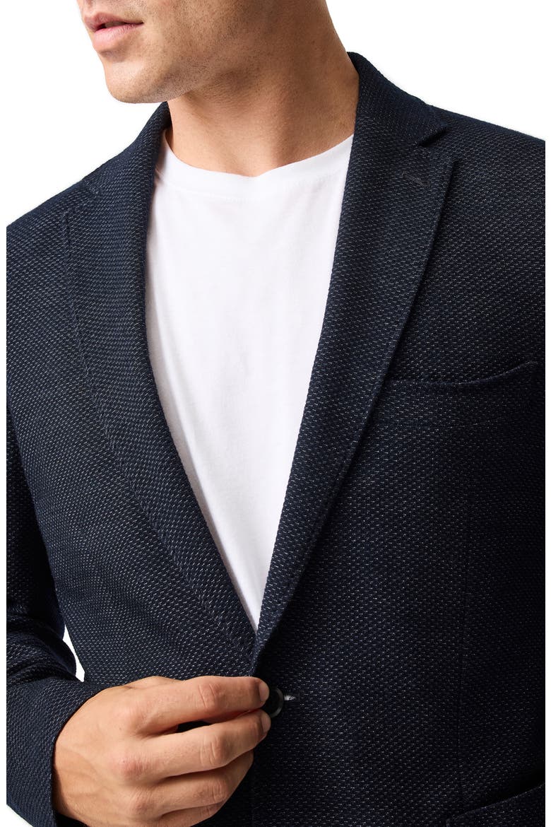 Haldon Regular Fit Stretch Wool & Cotton Sport Coat, Alternate, color, MIDNIGHT