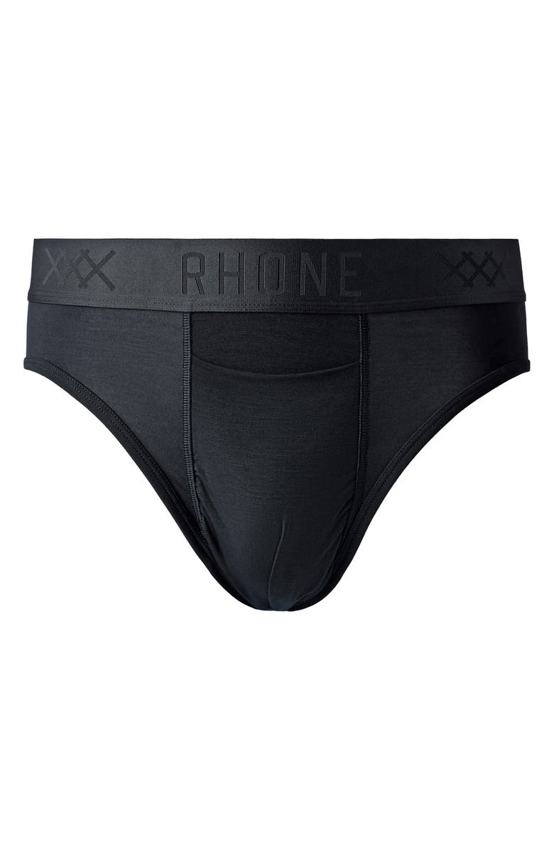 Rhone C.O.R. Briefs, Alternate, color, Pure Black