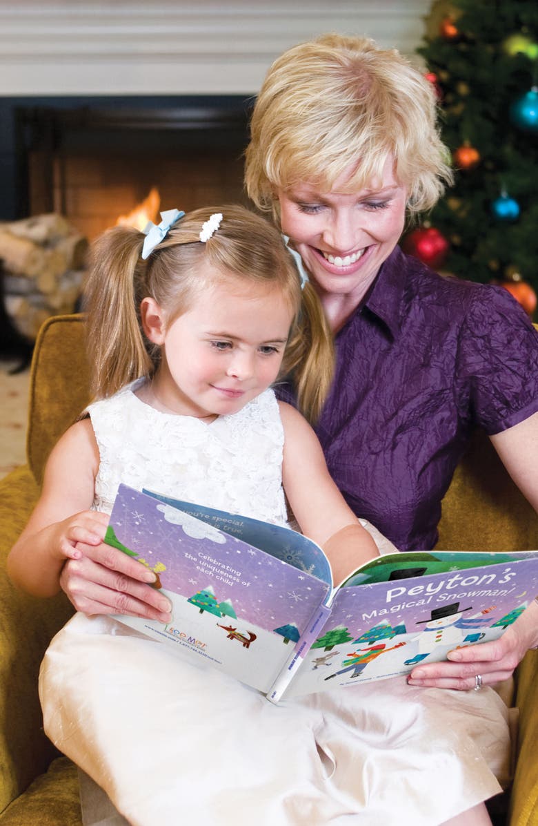 I See Me! 'My Magical Snowman' Personalized Storybook, Alternate, color, Girl